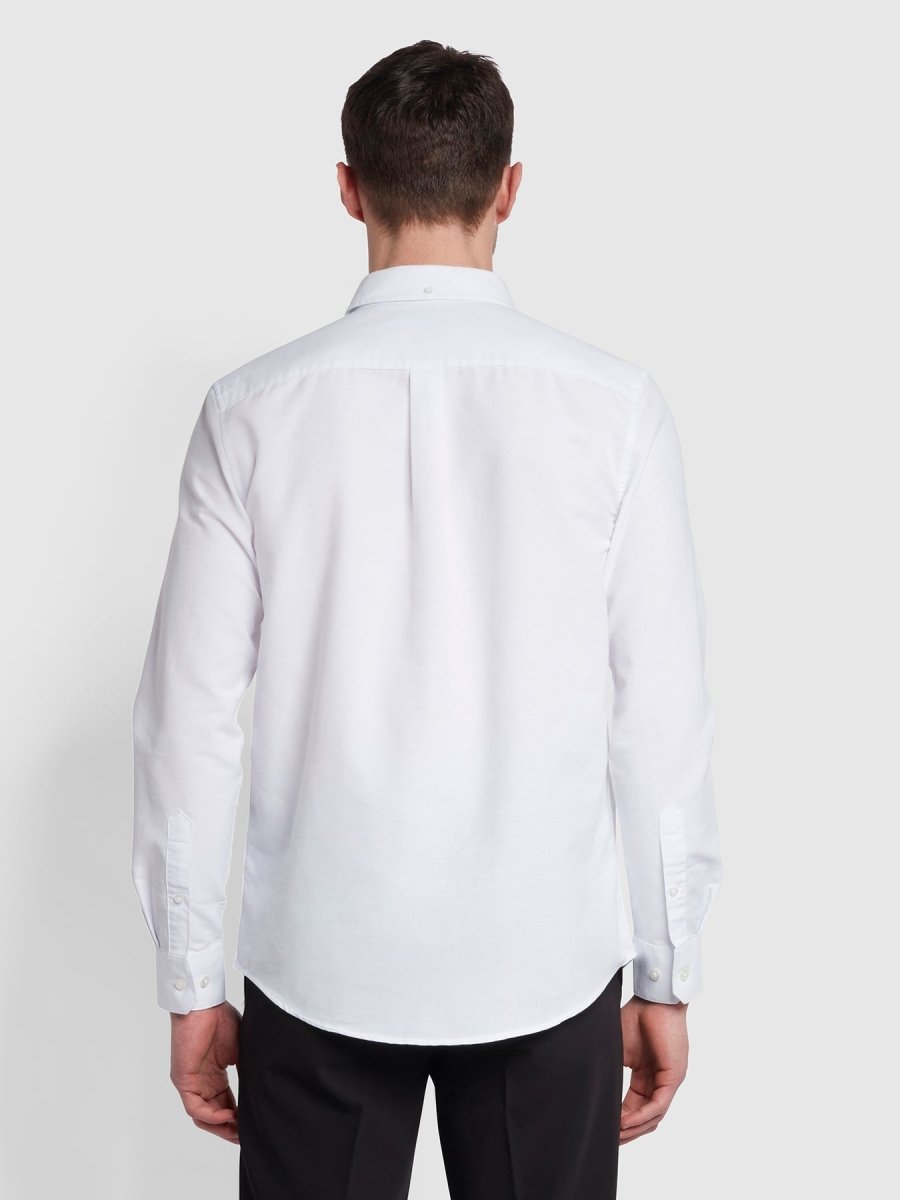 Drayton Modern Fit Oxford Shirt - RUTHERFORD & Co