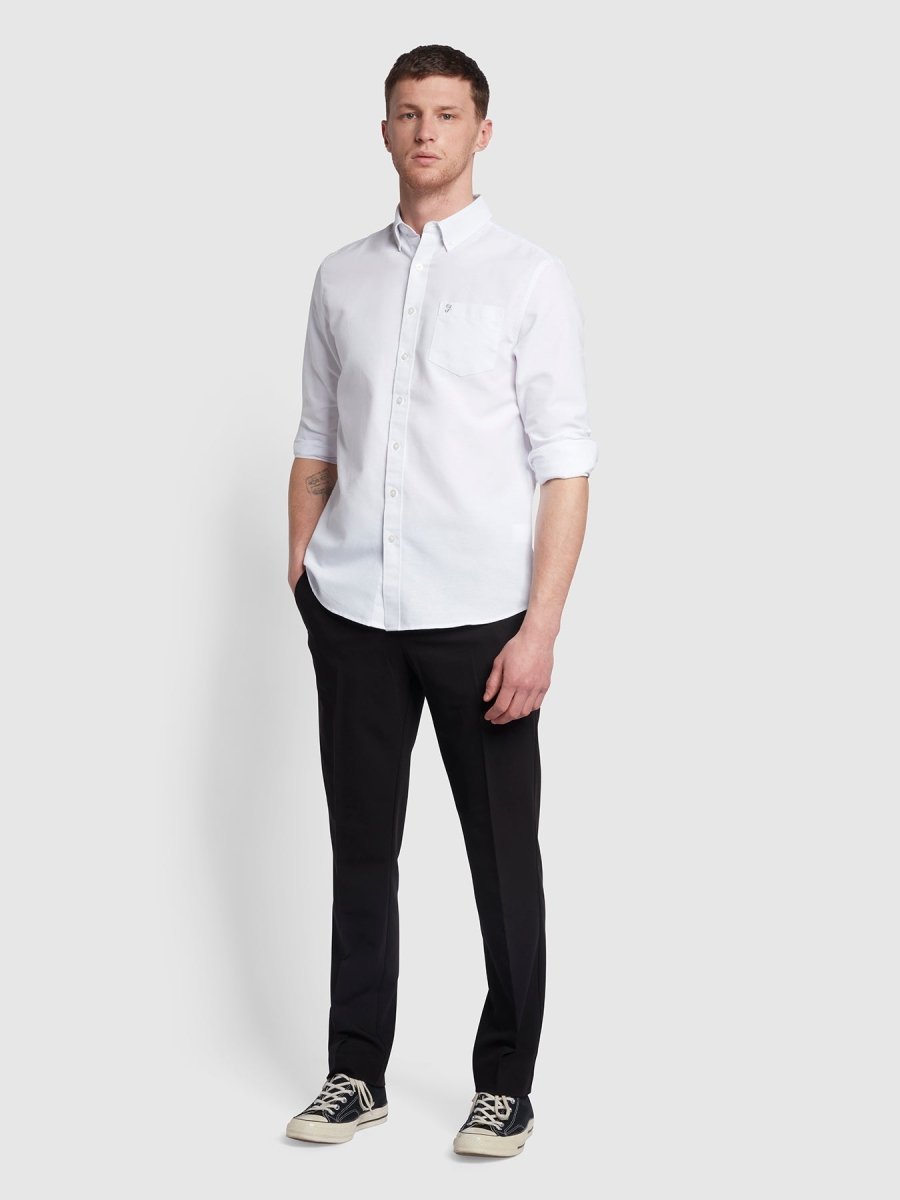 Drayton Modern Fit Oxford Shirt - RUTHERFORD & Co