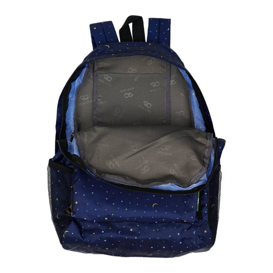 Lightweight Foldable Backpack Stars and Moons