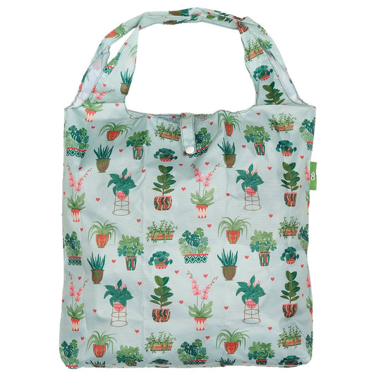 Lightweight Foldable Reusable Shopping Bag House Plant