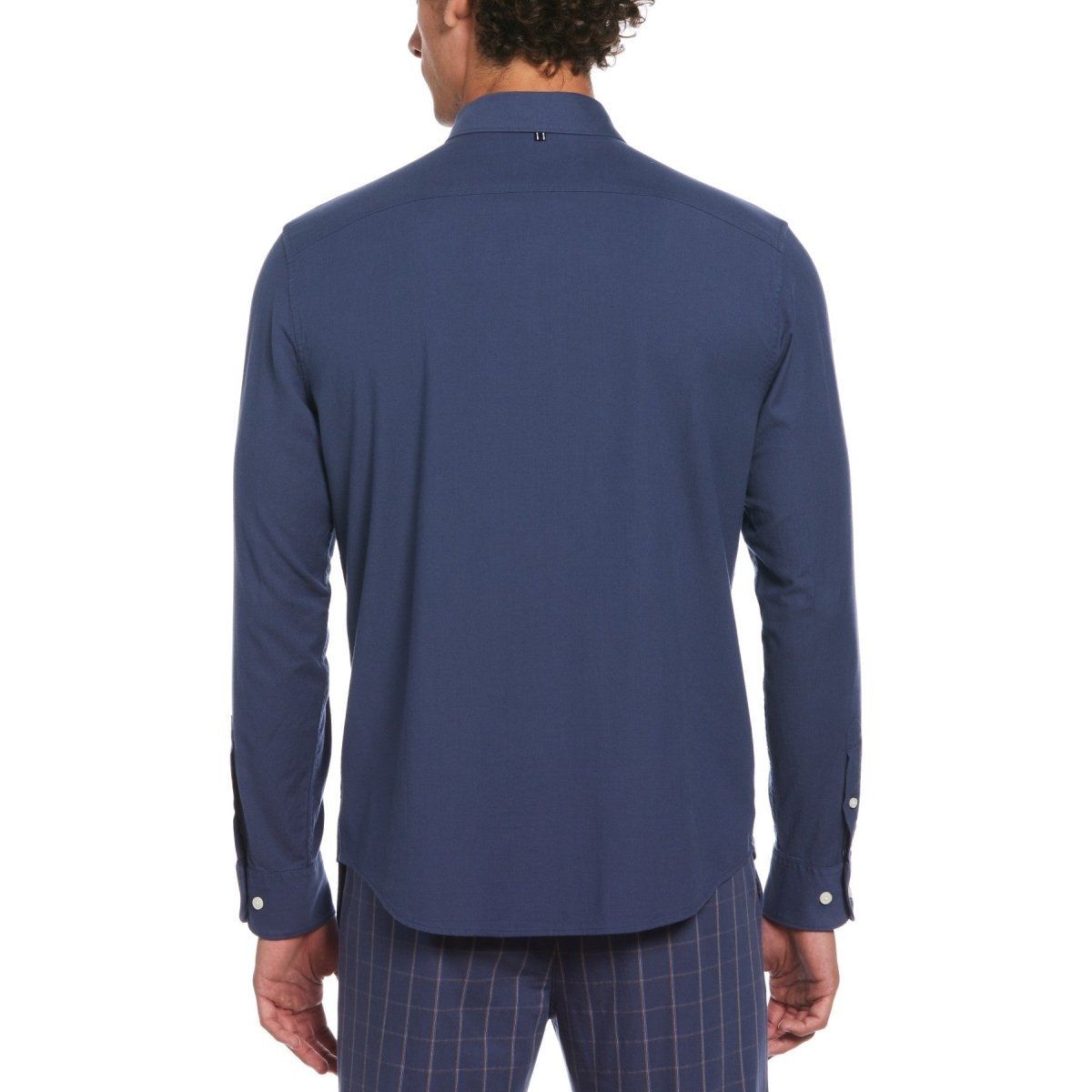 Ecovero Oxford Stretch Long Sleeve Shirt - RUTHERFORD & Co