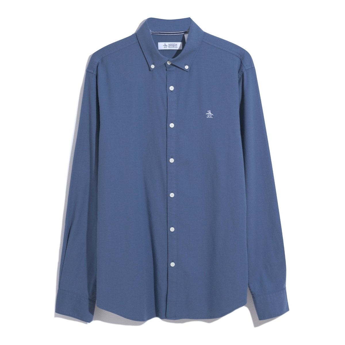 Ecovero Oxford Stretch Long Sleeve Shirt - RUTHERFORD & Co