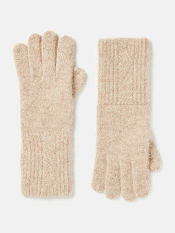 Effie Camel Knitted Gloves - RUTHERFORD & Co