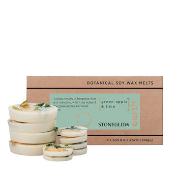 Elements - Earth - Green Apple & Lime - Botanical Soy Wax Melts - RUTHERFORD & Co