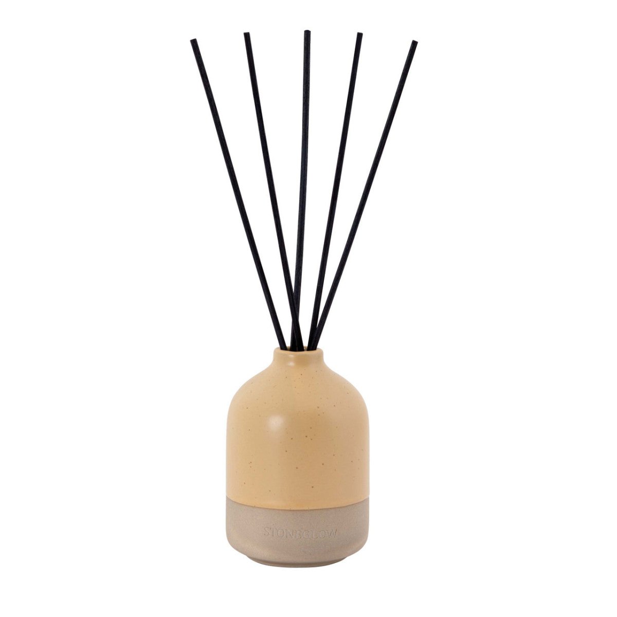 Elements - Wood - Beige Ceramic Diffuser Pot - RUTHERFORD & Co