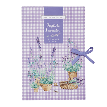 English Lavender Drawer Liners - RUTHERFORD & Co