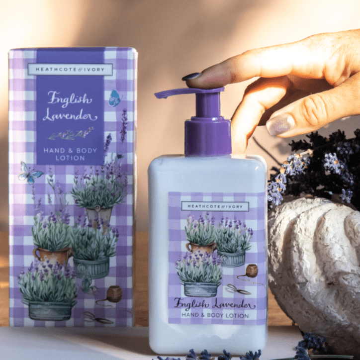 English Lavender Hand & Body Lotion, 250ml - RUTHERFORD & Co