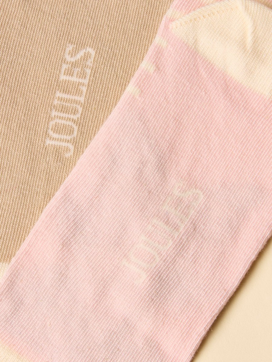 Everyday Pink 2 Pack Socks - RUTHERFORD & Co