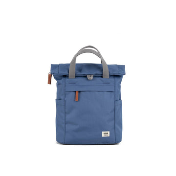 FINCHLEY A RECYCLED CANVAS/BURNT BLUE/SMALL - RUTHERFORD & Co