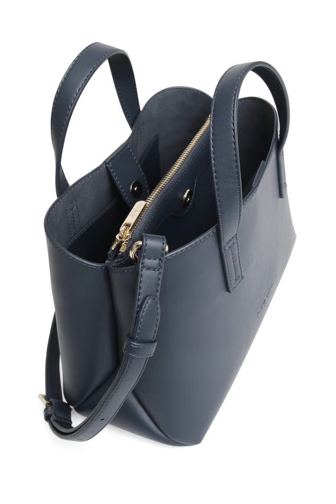 Florence Tote Handbag - Nappa Collection - Navy Blue - RUTHERFORD & Co