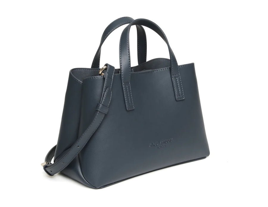 Florence Tote Handbag - Nappa Collection - Navy Blue - RUTHERFORD & Co
