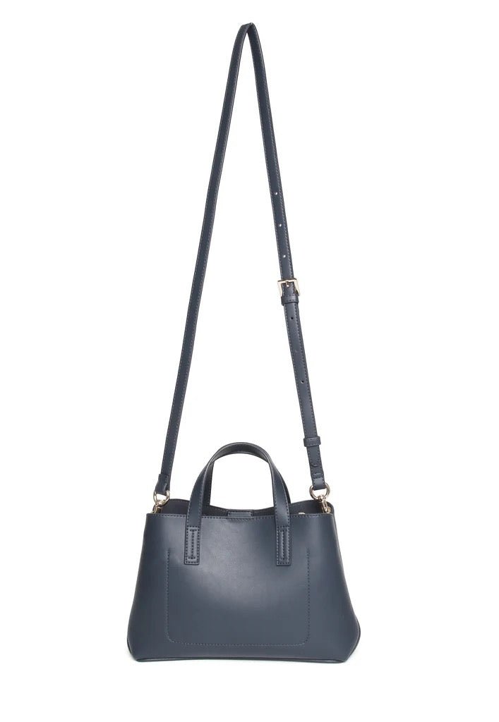 Florence Tote Handbag - Nappa Collection - Navy Blue - RUTHERFORD & Co
