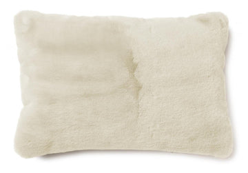 Fluffy Cushion - Beige - RUTHERFORD & Co