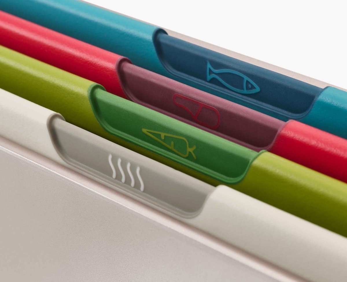 Folio™ Icon 4 - piece Multicolour Chopping Board Set Regular - RUTHERFORD & Co