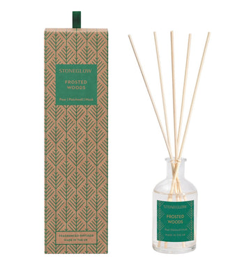 Frosted Woods - Scented Reed Diffuser 100ml - RUTHERFORD & Co