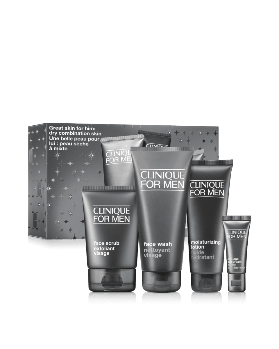 Great for Him: Clinique For Men Set For Dry Combination Skin - RUTHERFORD & Co