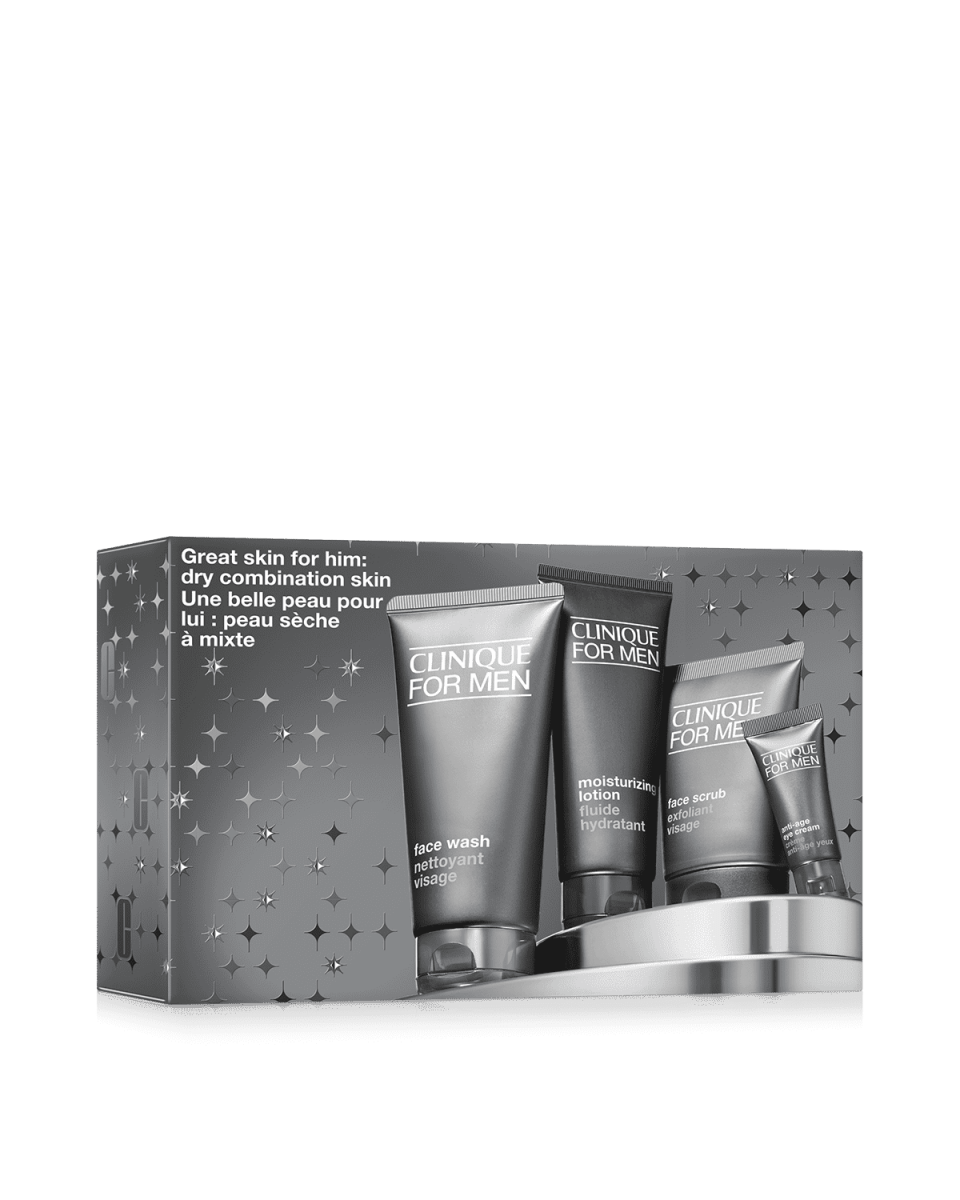 Great for Him: Clinique For Men Set For Dry Combination Skin - RUTHERFORD & Co