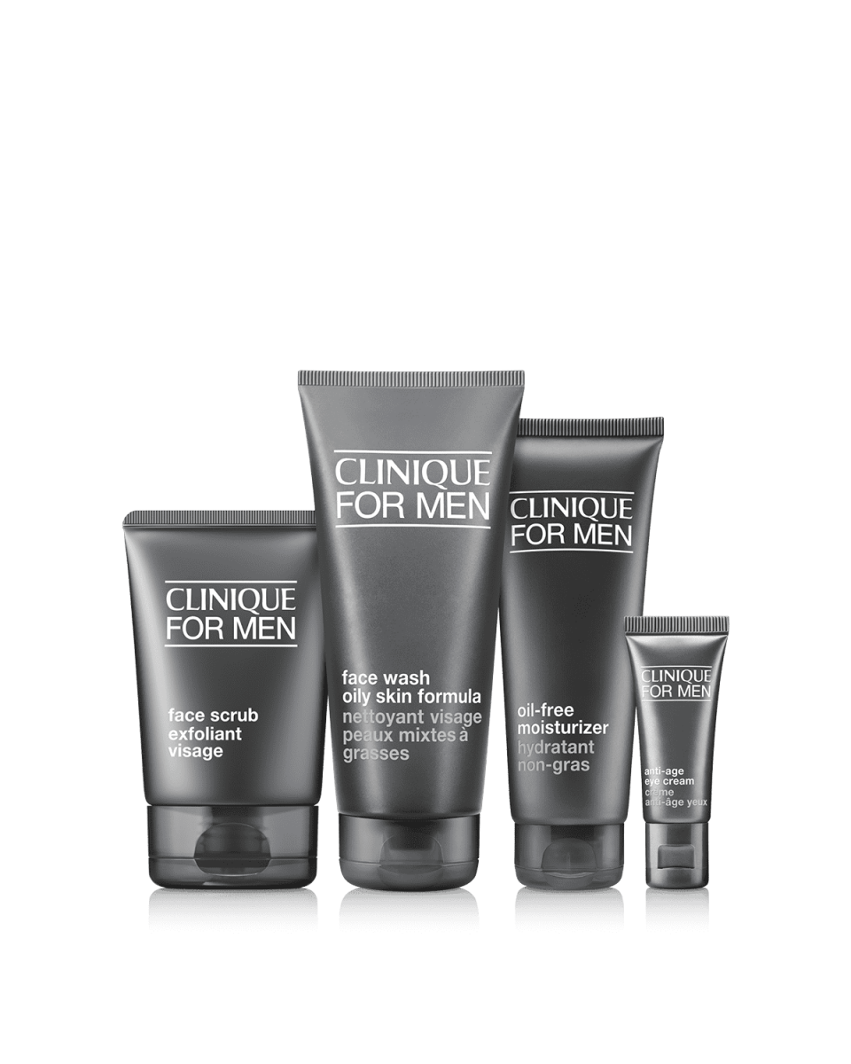 Great Skin For Him: Dry Combination Oily Skin Set - RUTHERFORD & Co