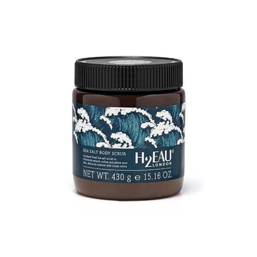 H2EAU Sea Salt Body Scrub 430g - RUTHERFORD & Co