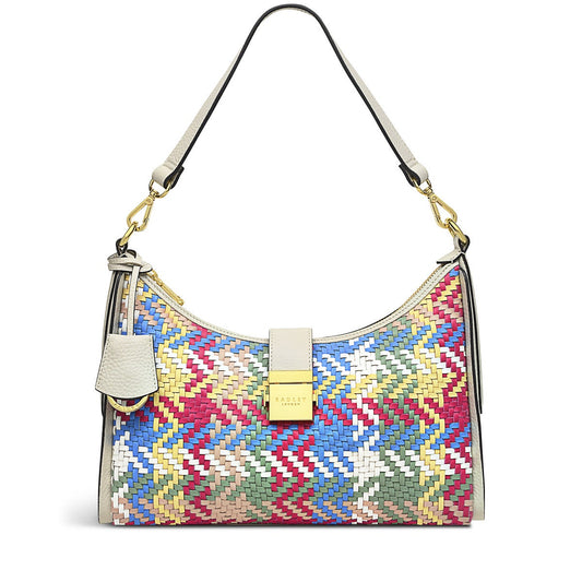 SLOANE STREET - WEAVE
Medium Zip-Top Shoulder