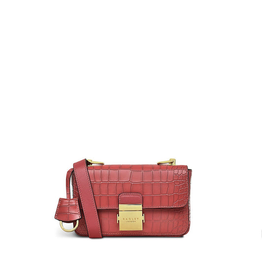 HANLEY CLOSE - FAUX CROC
Mini Flapover Cross Body