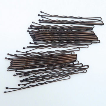 Hair Grips - Brown - RUTHERFORD & Co