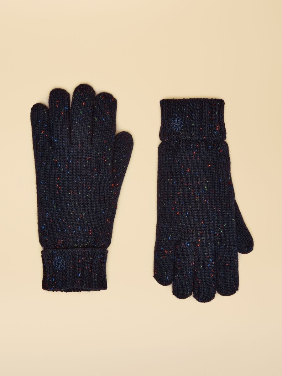 Hammond Navy Lined Gloves - RUTHERFORD & Co
