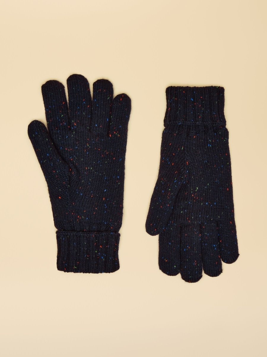 Hammond Navy Lined Gloves - RUTHERFORD & Co