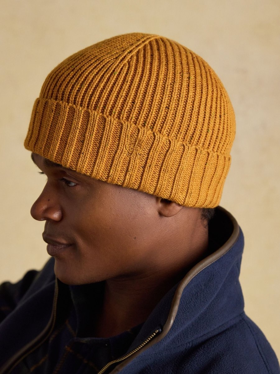 Hammond Yellow Beanie Hat - RUTHERFORD & Co
