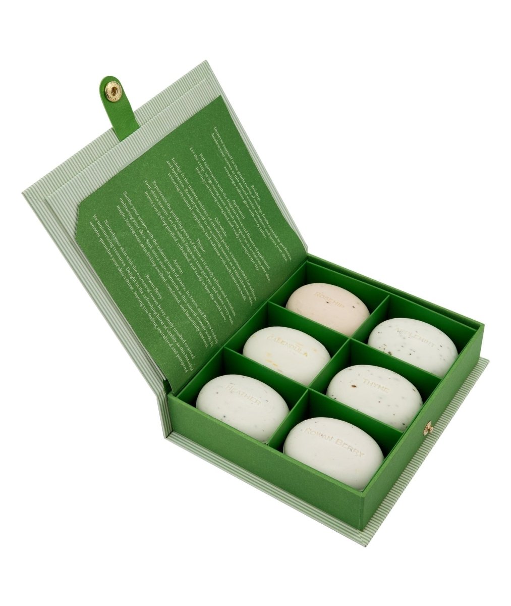 Herbarium Soap Gift Set 6 x 50g - RUTHERFORD & Co