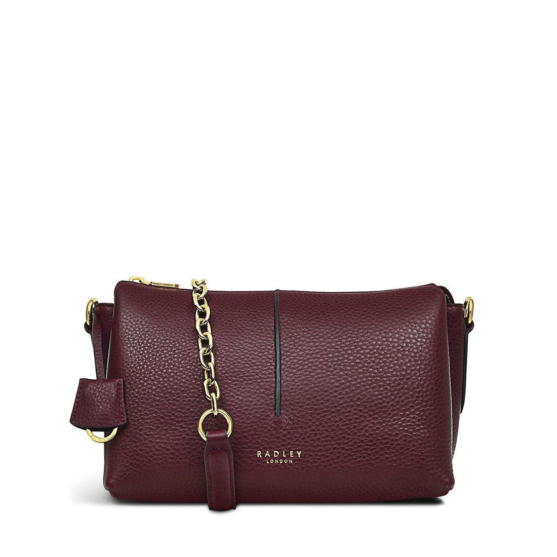 HILLGATE PLACE - CHAIN Small Zip - Top Cross Body - RUTHERFORD & Co