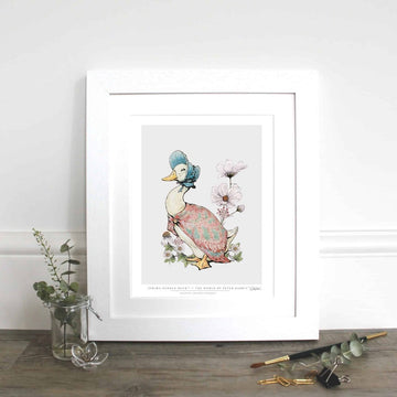Jemima Puddle - Duck 10×12″ Mounted Fine Art Print - RUTHERFORD & Co