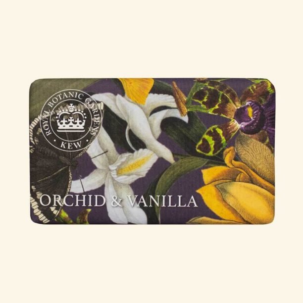 Kew Gardens Orchid and Vanilla Soap - RUTHERFORD & Co