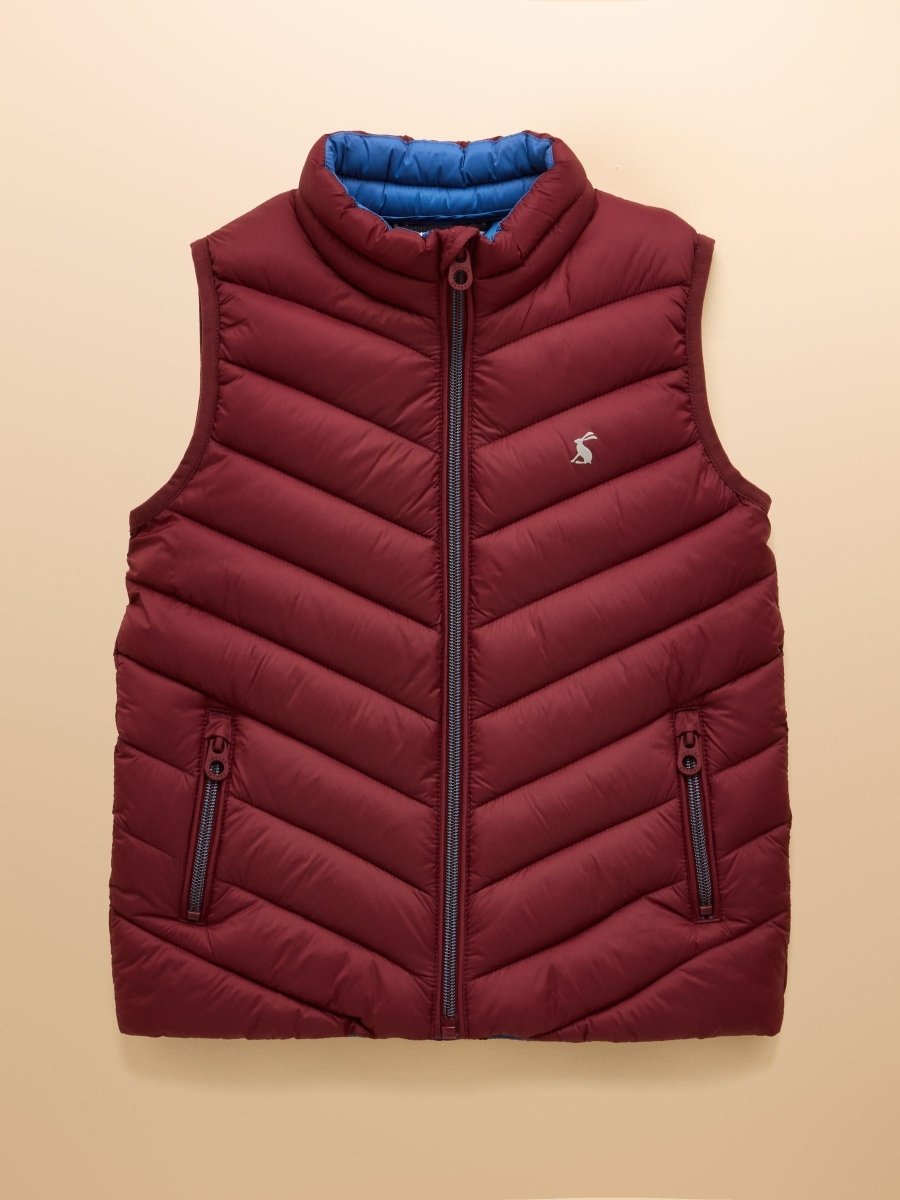 Kids' Crofton Gilet Port Showerproof Padded Gilet - RUTHERFORD & Co