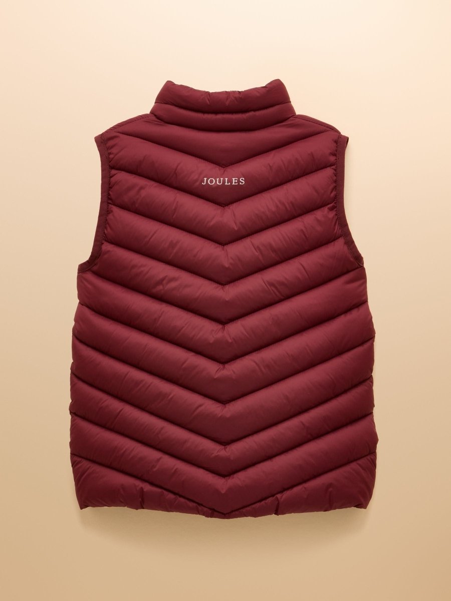 Kids' Crofton Gilet Port Showerproof Padded Gilet - RUTHERFORD & Co