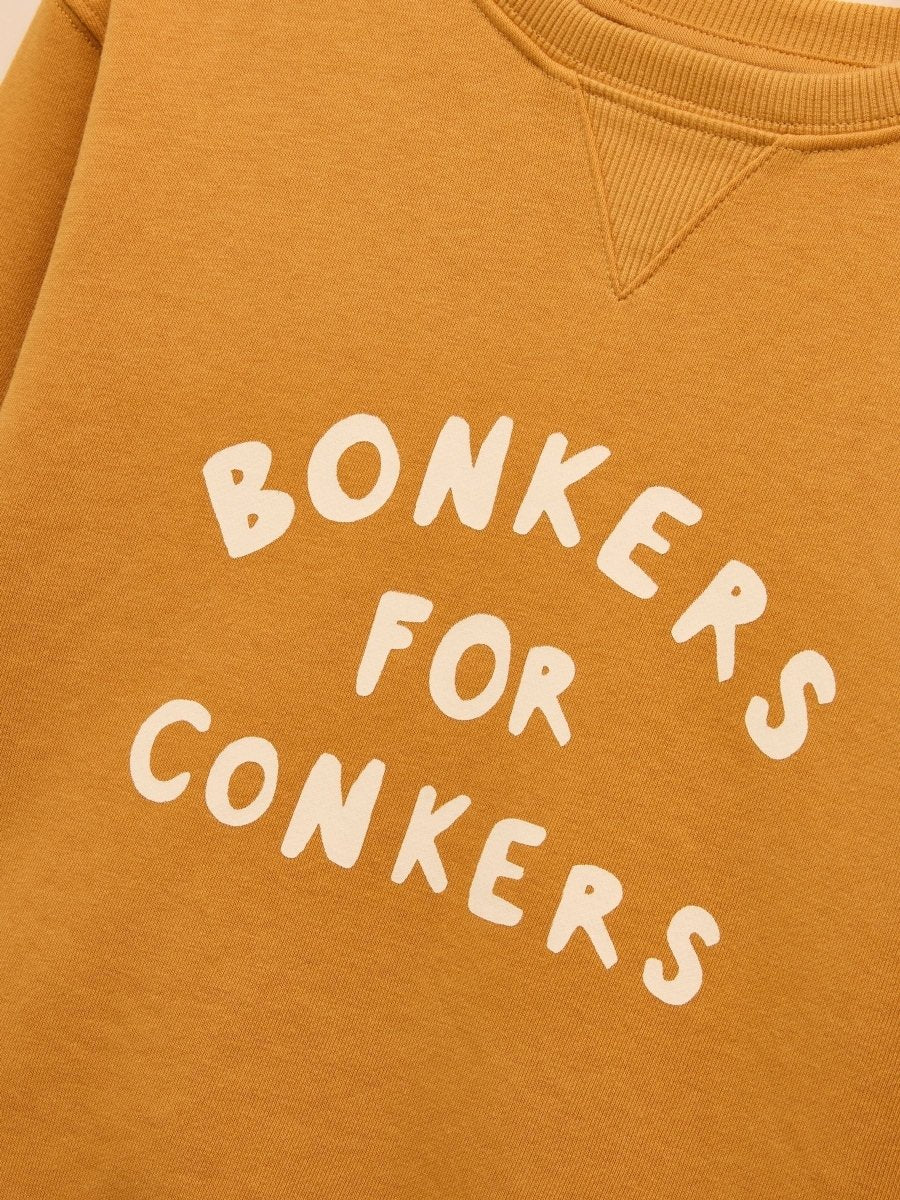 Kids' Sundaze Yellow Crew Neck Sweatshirt - RUTHERFORD & Co