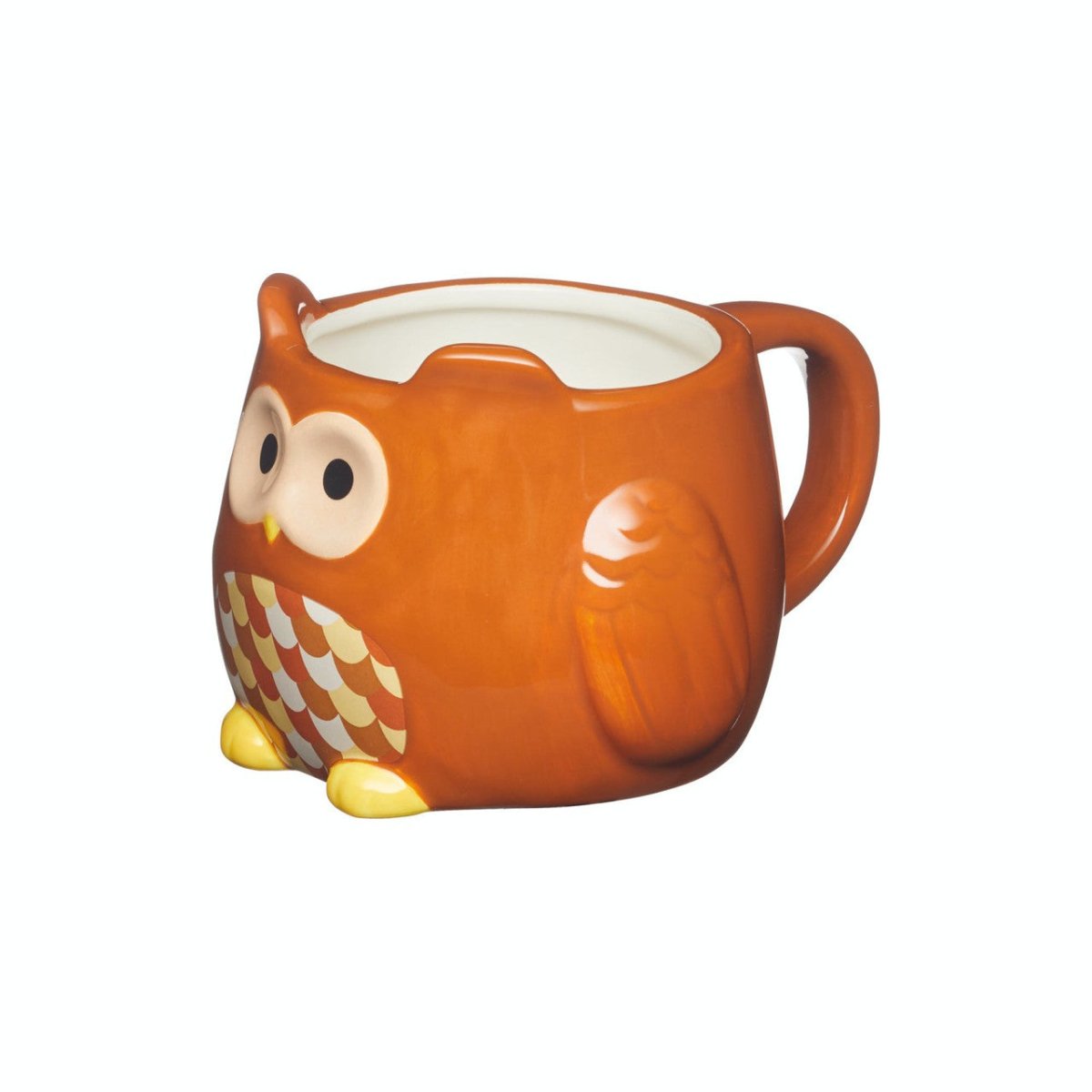 KitchenCraft Painted Ceramic Novelty Owl Mug - RUTHERFORD & Co