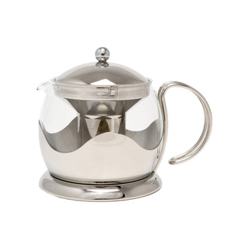 La Cafetière Izmir Glass Tea Infuser, 4 - Cup, Stainless Steel - RUTHERFORD & Co