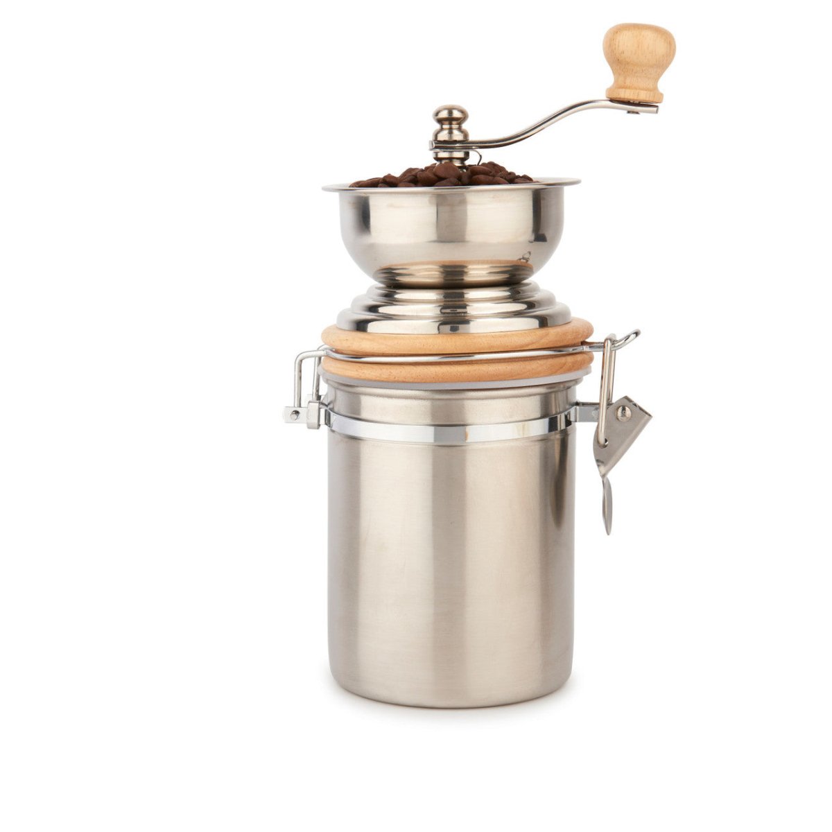 La Cafetière Manual Coffee Grinder, Stainless Steel - RUTHERFORD & Co
