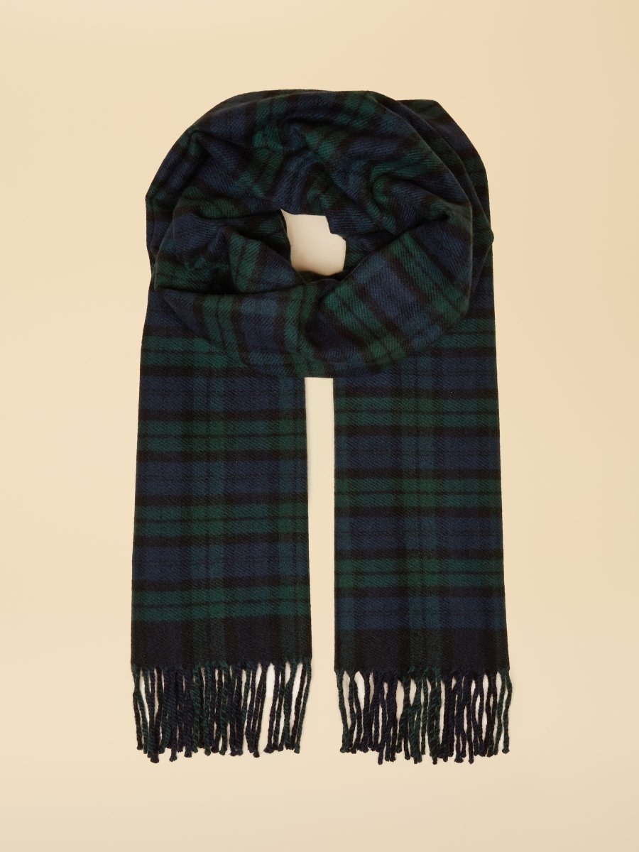 Langtree Navy Scarf - RUTHERFORD & Co