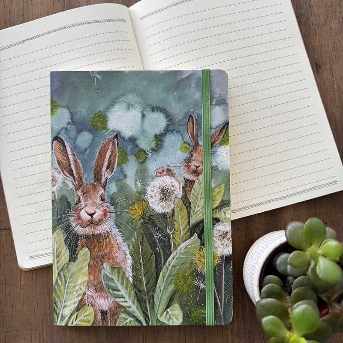 Large Chunky Notebook/Little Rabbits - RUTHERFORD & Co