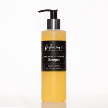 Lemongrass & Ginger Aloe Vera Shampoo 250ml - RUTHERFORD & Co