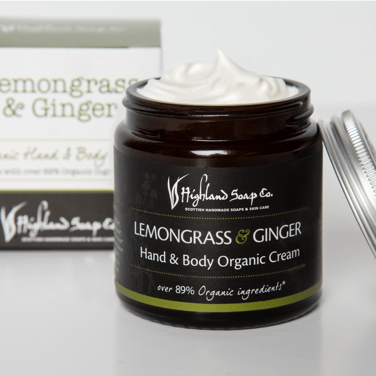 Lemongrass & Ginger Hand & Body Cream 120ml - RUTHERFORD & Co
