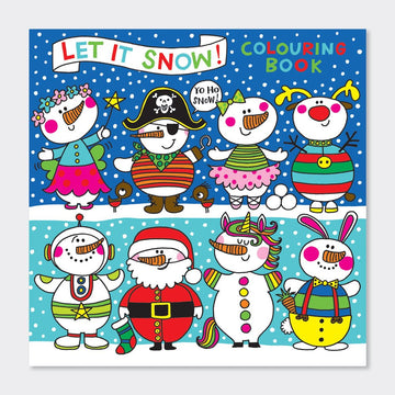 Let It Snow Christmas Colouring Book - RUTHERFORD & Co
