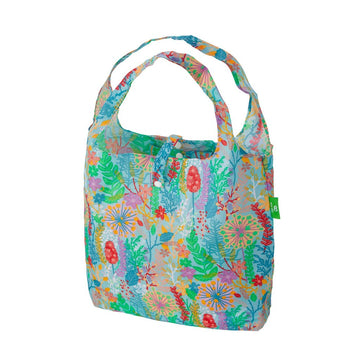 Lightweight Foldable Reusable Shopping Bag Lush Floral - RUTHERFORD & Co