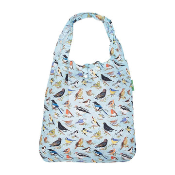 Lightweight Foldable Reusable Shopping Bag Wild Birds - RUTHERFORD & Co