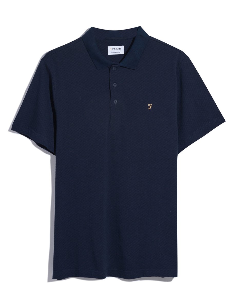 Maddams Polo Shirt In True Navy - RUTHERFORD & Co