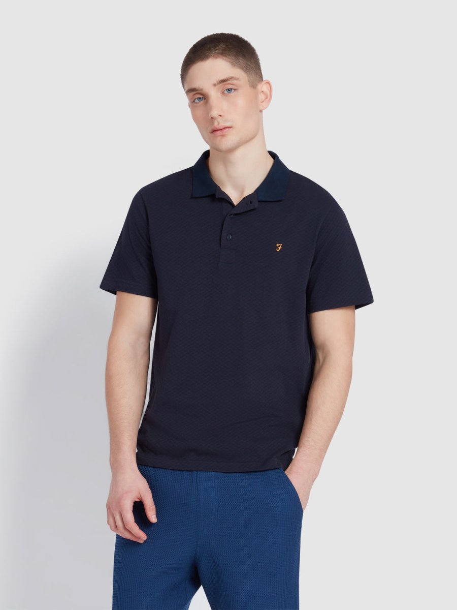 Maddams Polo Shirt In True Navy - RUTHERFORD & Co