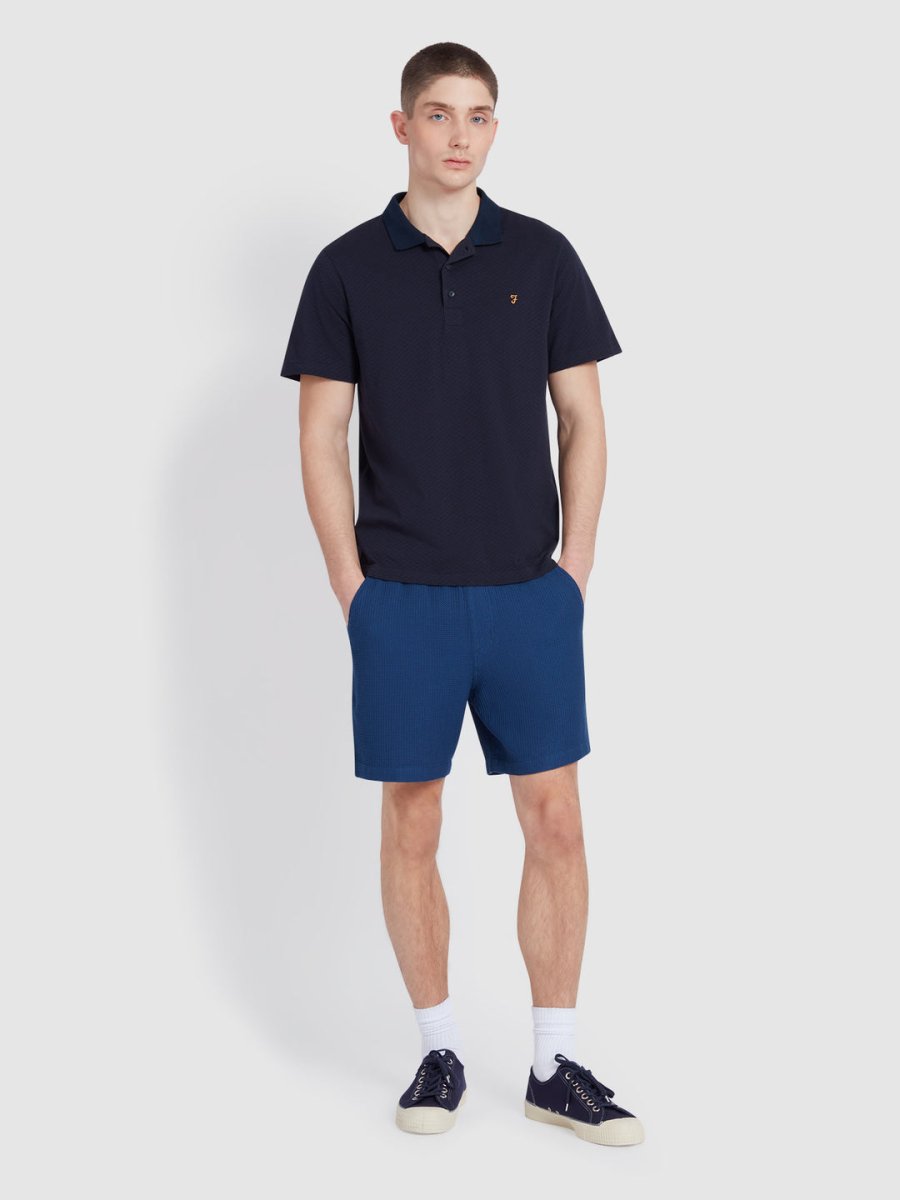 Maddams Polo Shirt In True Navy - RUTHERFORD & Co
