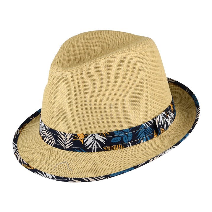 Malibu Toyo Straw Trilby Hat - RUTHERFORD & Co